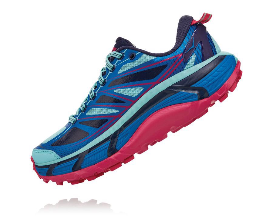 Trail Shoes Womens - Hoka One One Mafate Speed 2 - Navy - ZREJTVW-31